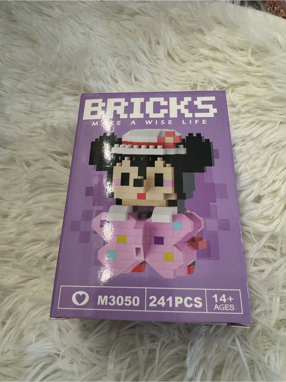 Minnie Mouse butterfly bricks Building block Set - 241 pieces